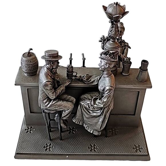 Vintage 1977 The Soda Fountain by Albert Ciriaco Limited Edition Franklin Mint - Picture 1 of 8